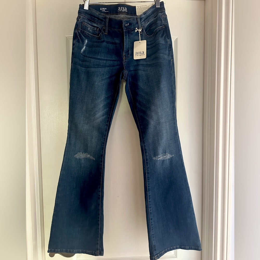 A.n.a Low rise Flare Jeans size 4